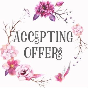 Accepting Reasonable Offers!